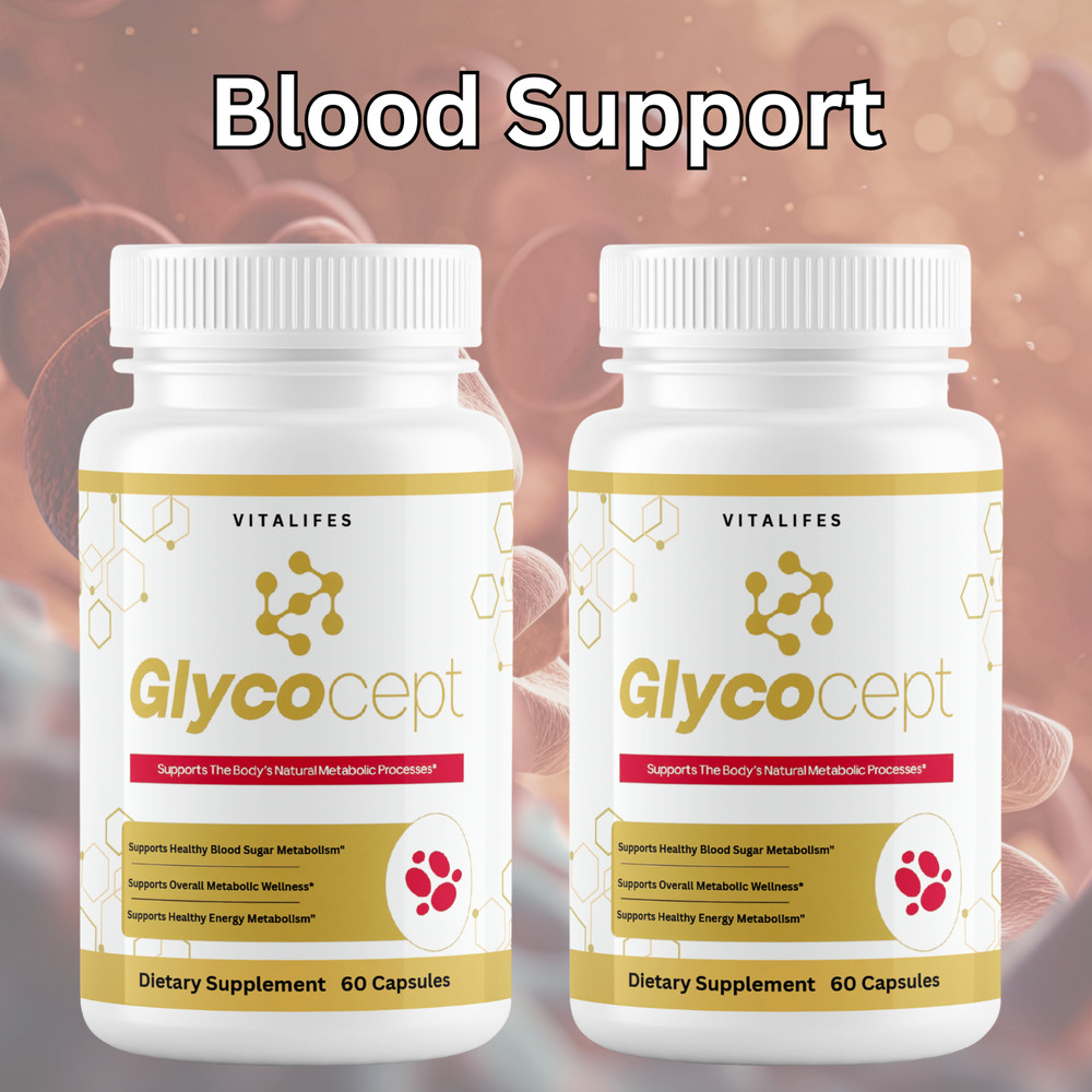 (2 Pack) Glycocept Advanced Blood Support Supplement Glyco Cept 60 Capsules