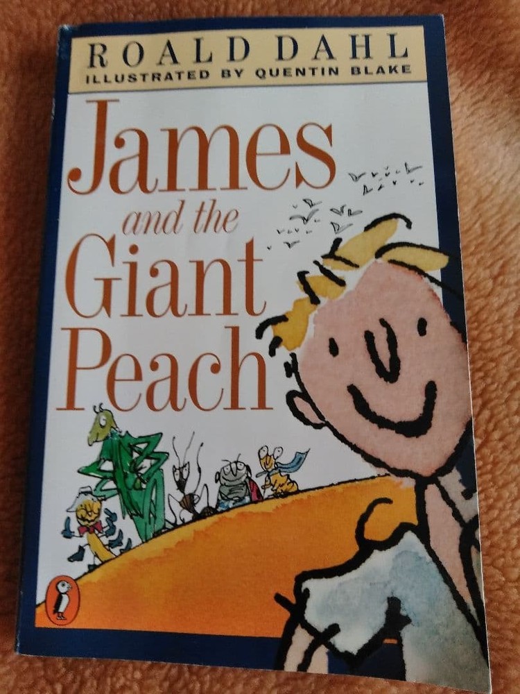 James and the Giant Peach Roald Dahl Puffin Books Illustrated Quentin Blake