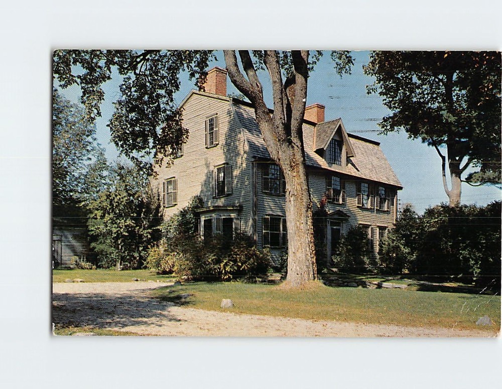 Postcard The Old Manse Concord Massachusetts USA