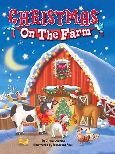 Christmas On The Farm - Childrens Padded Board Book - Board book - VERY GOOD
