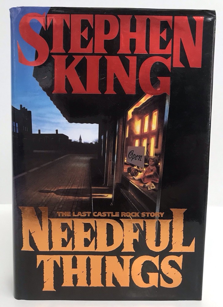 NEEDFUL THINGS - By Stephen King - 1991 First Edition 1st Print Hardcover