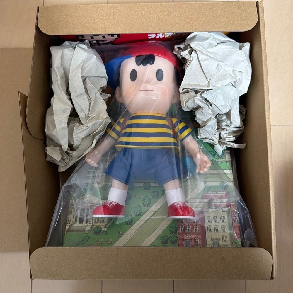 Mother2 EarthBound Ness Soft Vinyl Figure Hobonichi Project Japan Limited