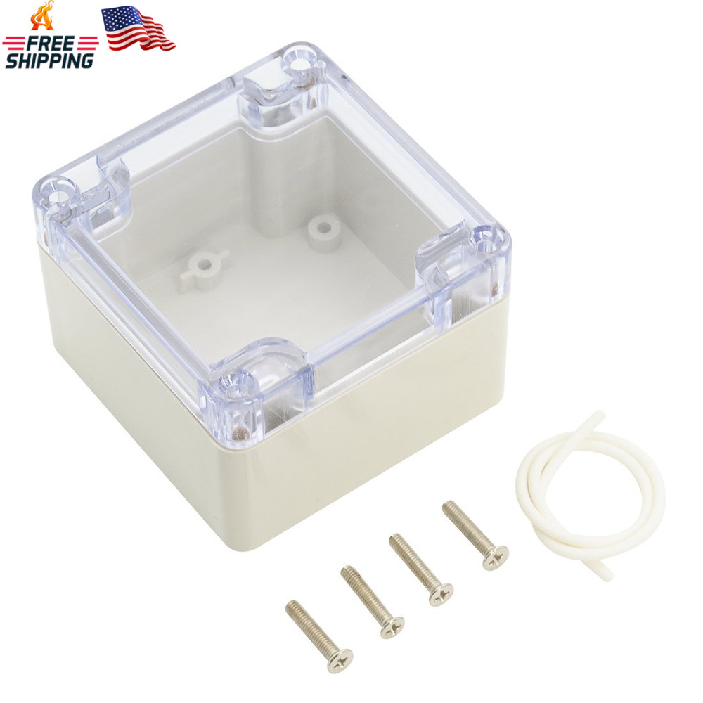 Lemotech ABS Plastic Junction Box Dustproof Waterproof IP65 Electrical Enclosure-image