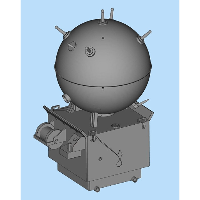 1/144 1/72 1/35 EMC Naval Mine WWII German Heavy Mine Model---XS