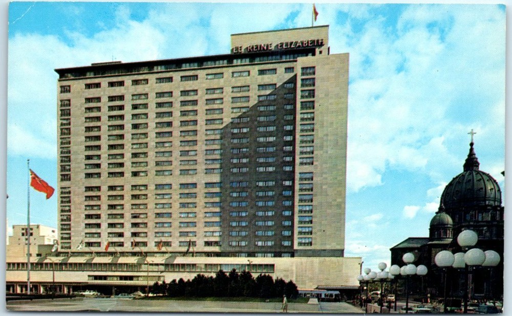 Postcard - The Queen Elizabeth Hotel - Montreal, Quebec, Canada