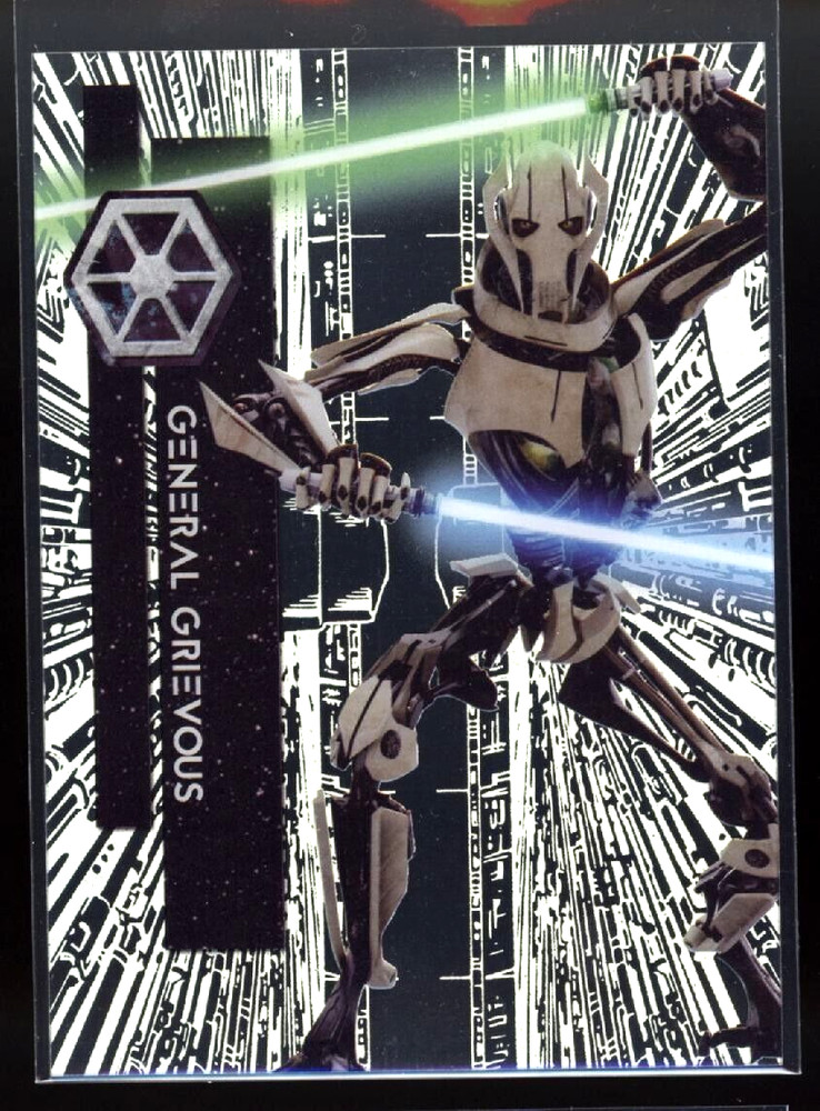 GENERAL GRIEVOUS 2015 Topps Star Wars High Tek Pattern 3 Form 2 #84