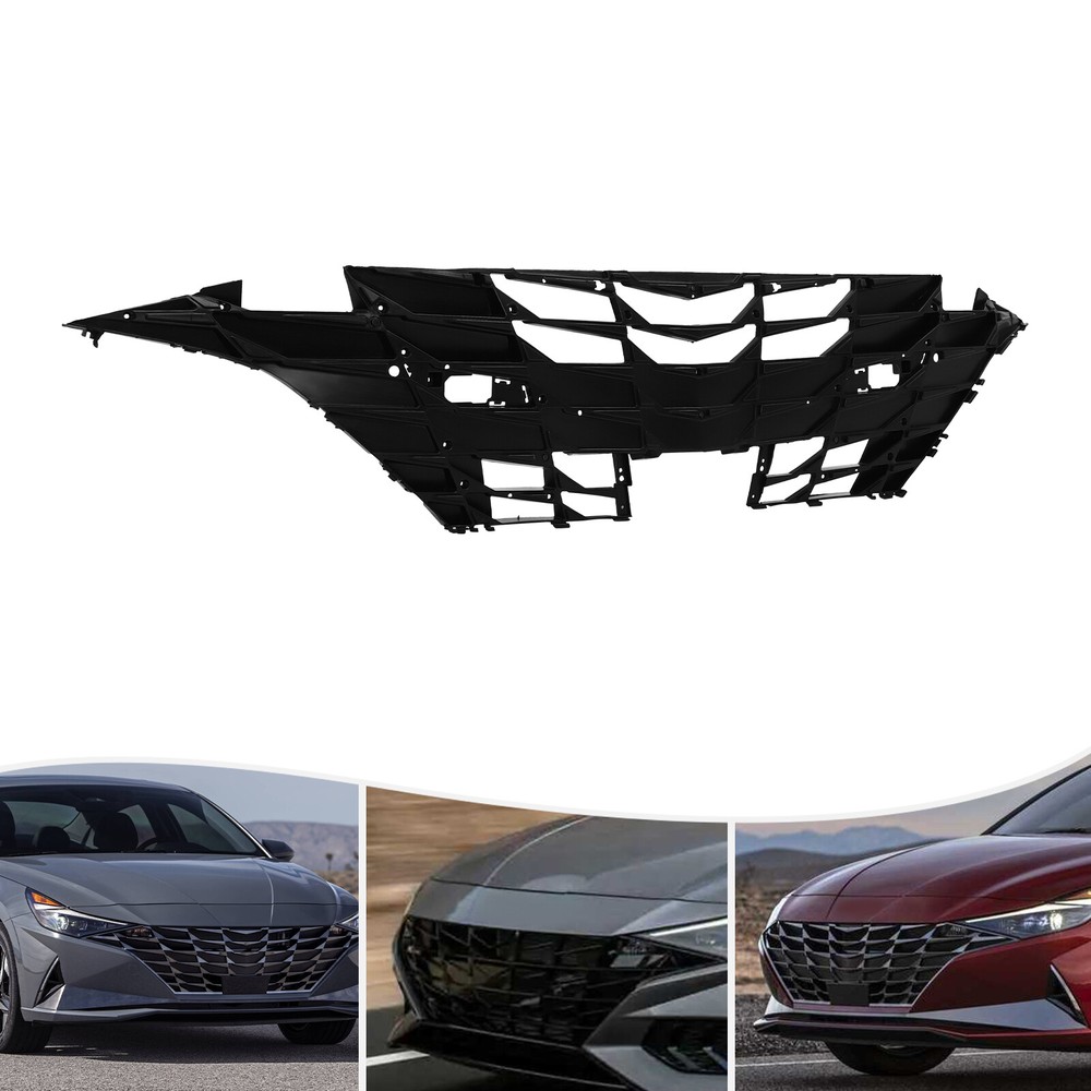 Front Bumper Radiator Grille Assembly Bumper Grill For 2021-2022 Hyundai Elantra