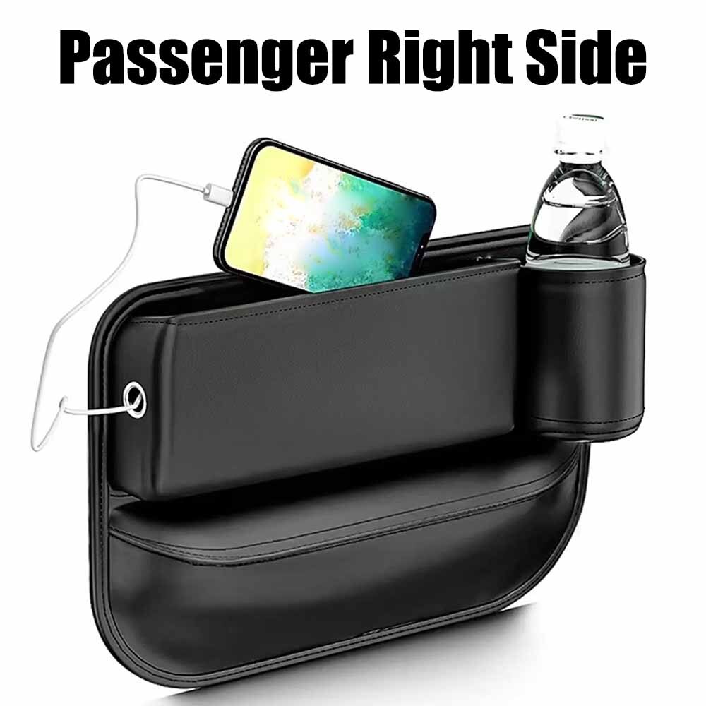 Passenger Car Accessories Seat Gap Filler Storage Box Cup Holder Organizer Bags