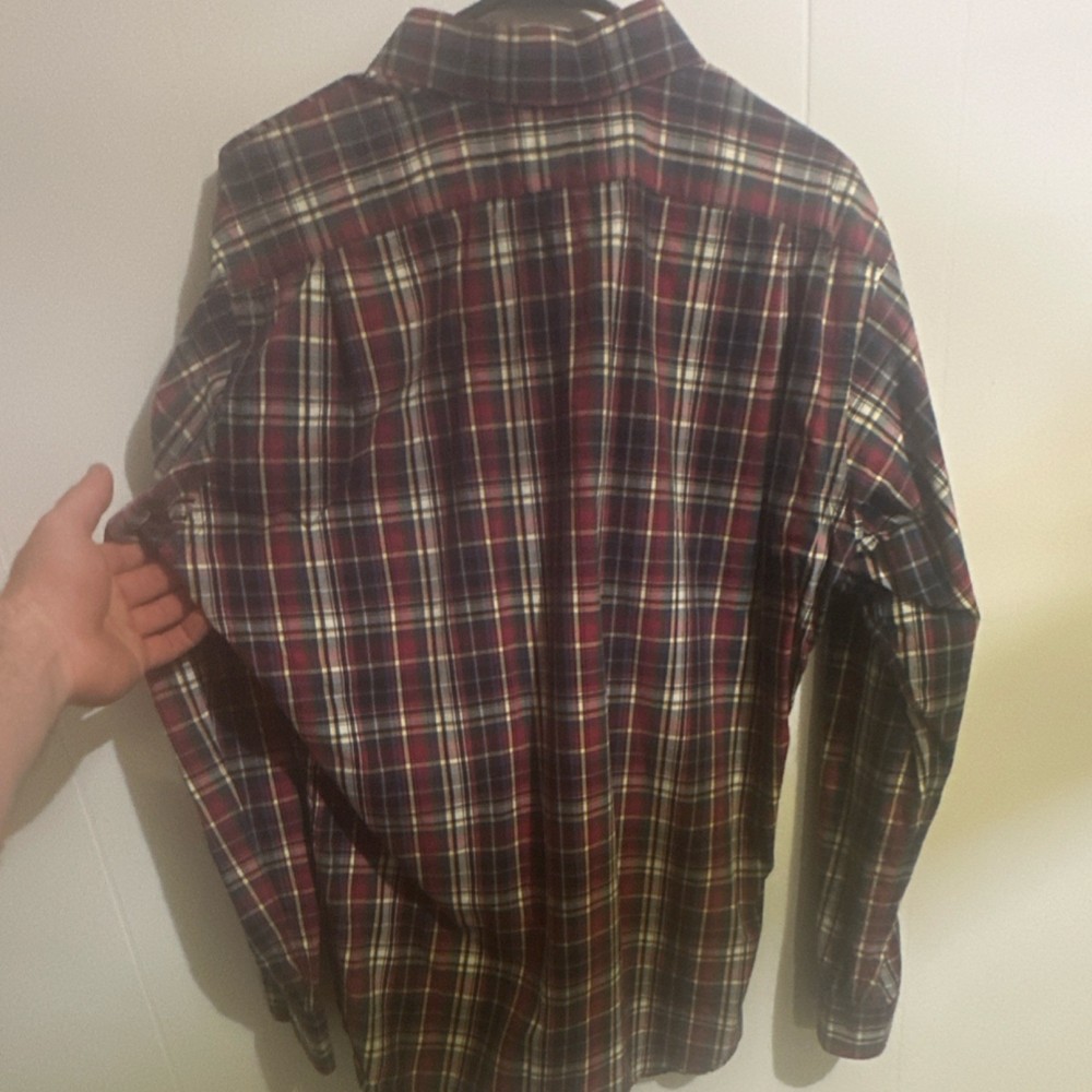 Polo Ralph Lauren Regent Classic Fit Plaid Cotton Button-Down Long Sleeve Shirt