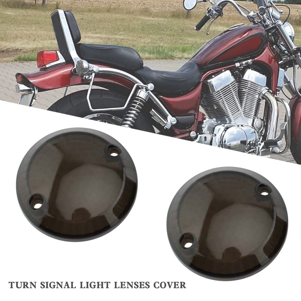 Smoke Turn Signal Lens Cover for Suzuki Intruder 1400 VX800 Cruisers