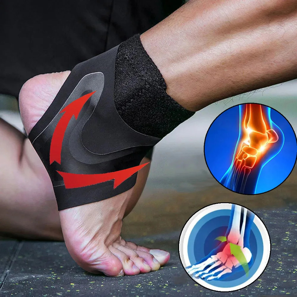 Sports Anklets Tendon Pain Relief Band Sprain Ankle Support Foot Sprain Wrap Bas