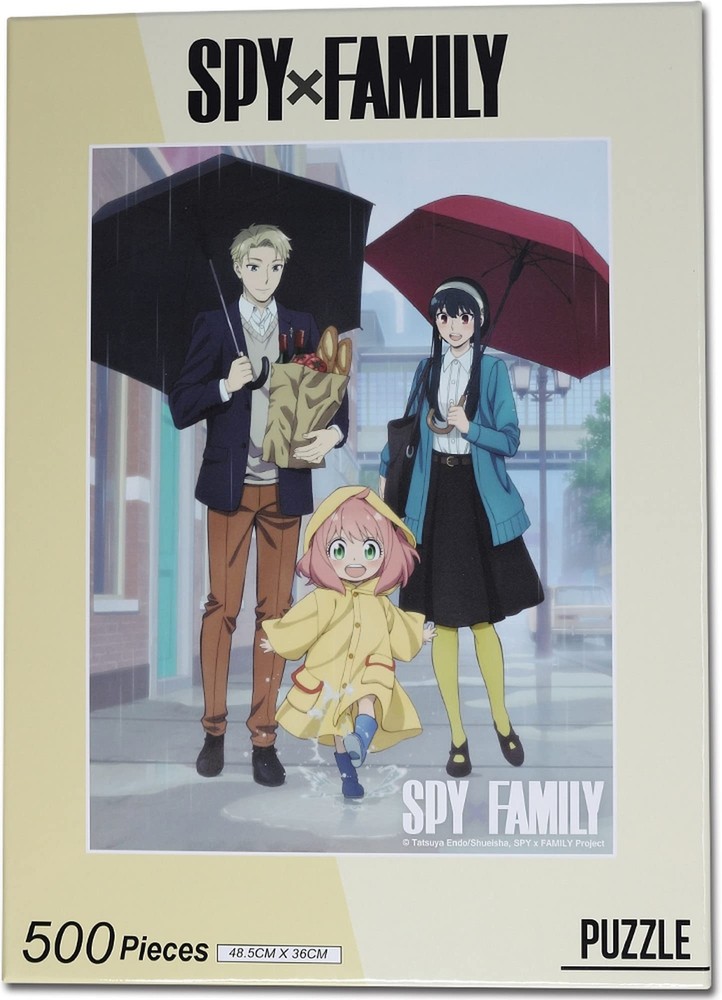 Great Eastern Entertainment Spy x Family Rainy Day Puzzle (500 Pieces)