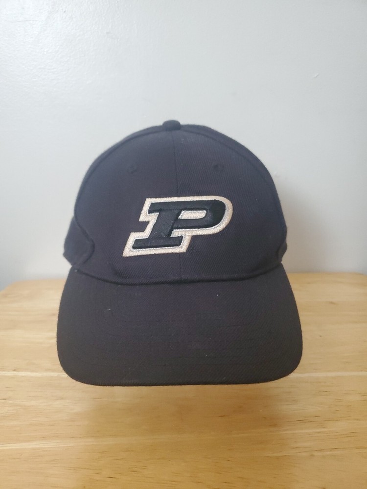 Nike Purdue Boilermakers Hat Black 7 1/8 Nike 57cm Baseball Cap