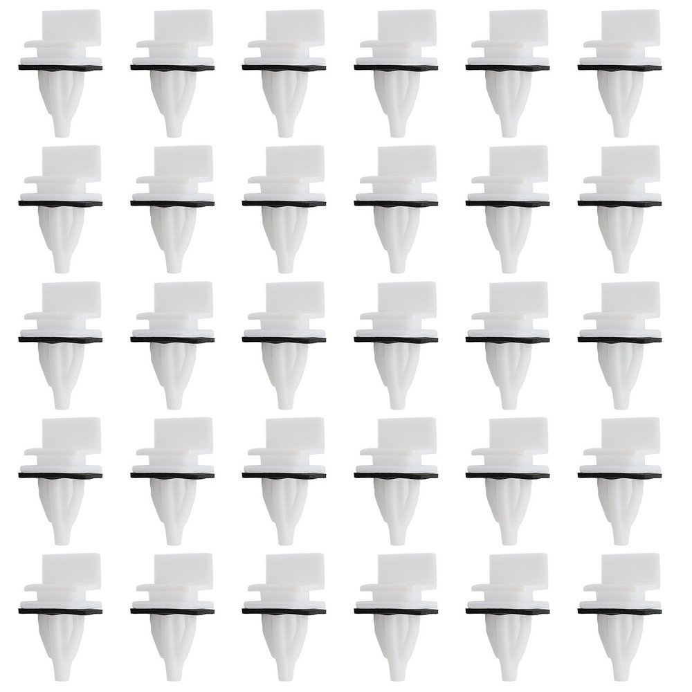 30pcs Side Skirt Sill Seal Panel Mounting Trim Clips For Honda /Acura /Accord