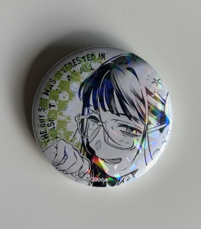The Guy She Was Interested In Wasn't a Guy at All Holo Can Badge Vol. 2 Mitsuki