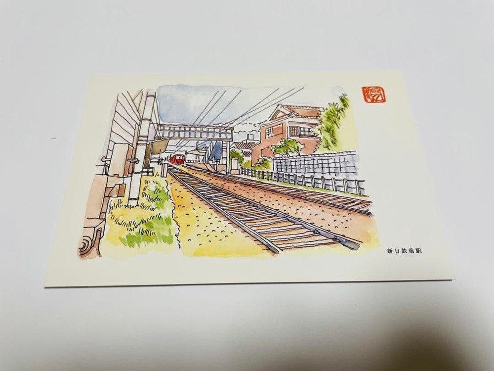 Railway Scenery Postcard