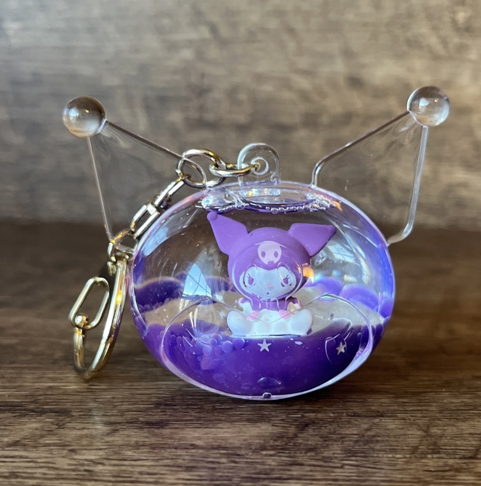 KUROMI Tsunameez Hello Kitty & Friends Keychain Clip Blind Bag Purple NICE!
