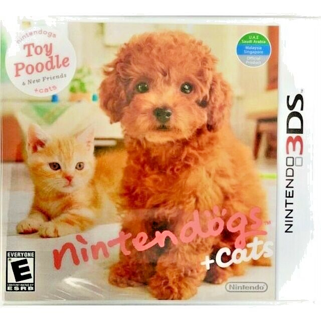 Nintendogs + Cats: Toy Poodle & New Friends (Nintendo 3DS, 2011)