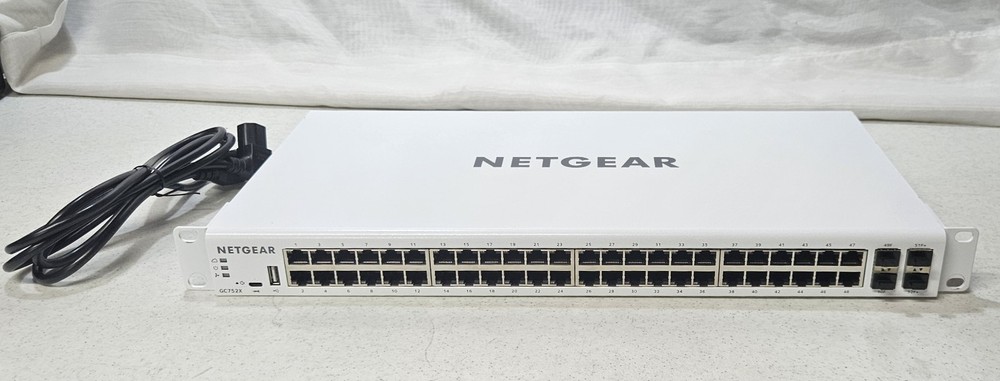 NETGEAR (GC752XP) 52-Port Insight Managed Gigabit Switch 10GB SFP+ Ports