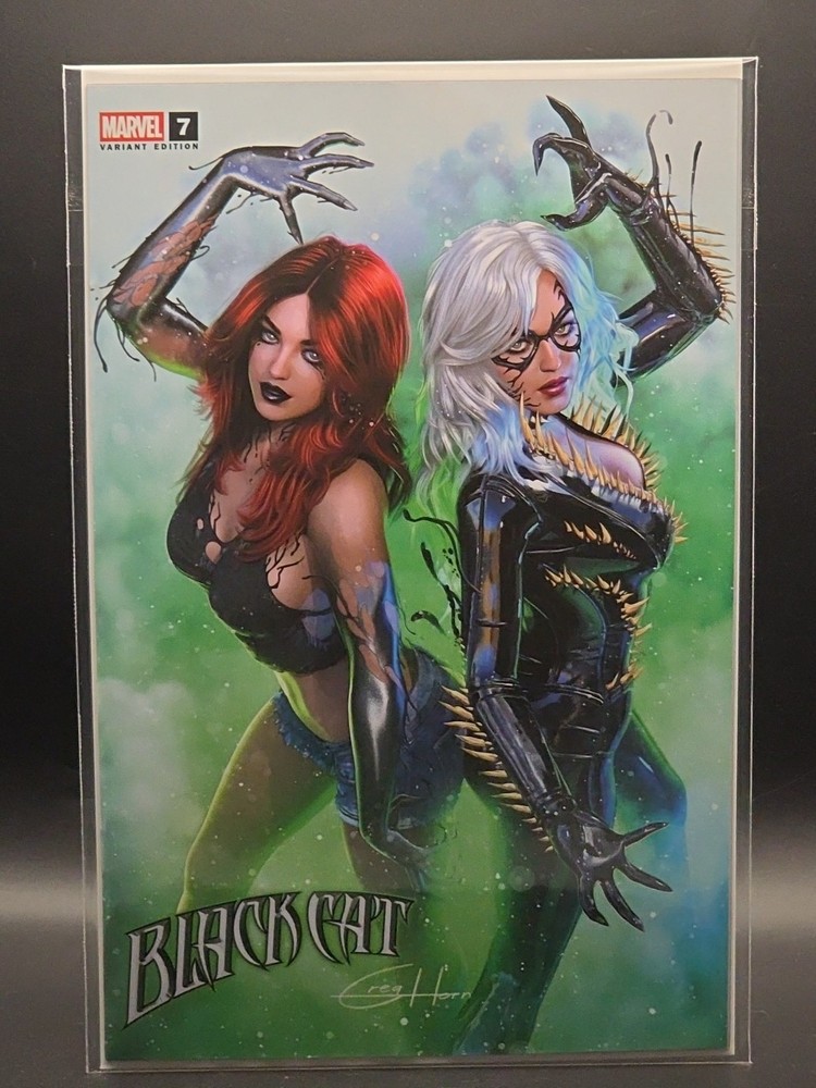 Black Cat #7 (2026) Greg Horn MegaCon Variant COA Marvel