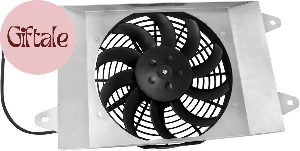 Radiator Cooling Fan Assy for Yamaha Viking 700 Wolverine 700 2014-2024 1XD-E240