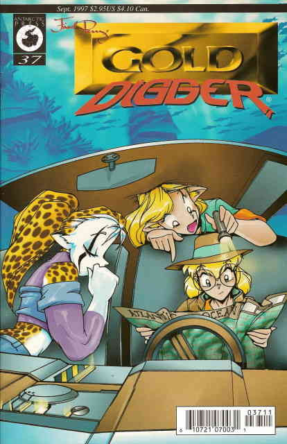 Gold Digger 2nd Series #37 VF Antarctic Fred Perry Limited Print Run 5,200