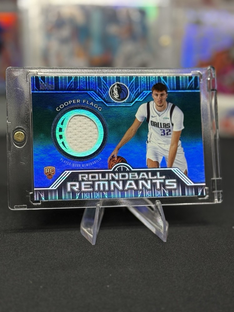 2025-26 Topps - Rookie Roundball Remnants Cooper Flagg #RRR-CF (MEM, RC)