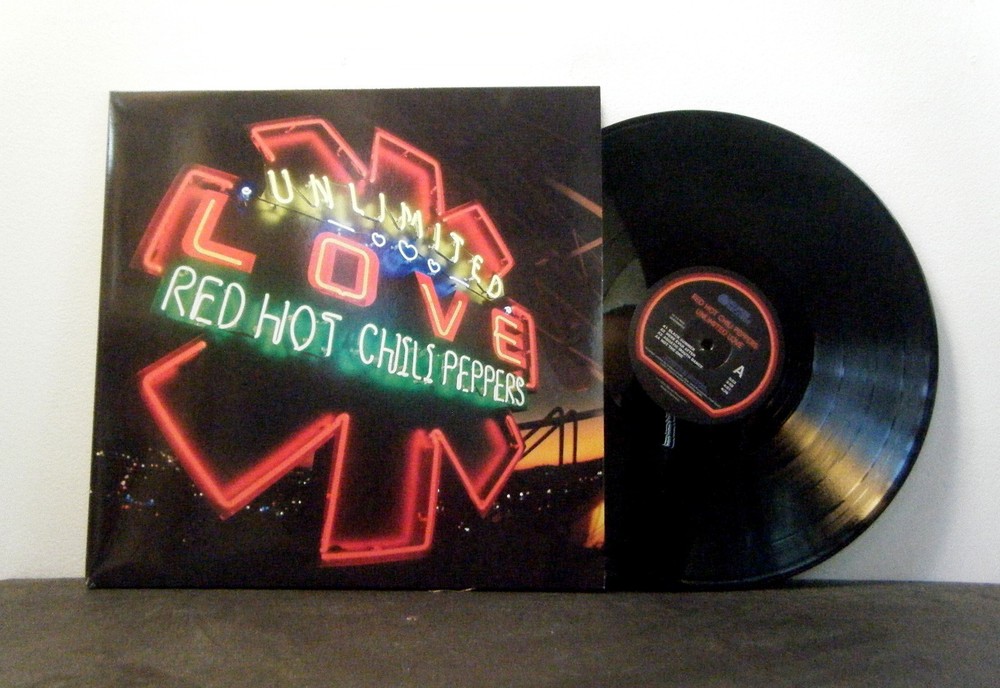 RED HOT CHILI PEPPERS Dbl LP Unlimited Love 2022 Warner  poster  vinyl