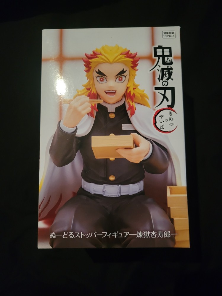Demon Slayer Kyojuro Rengoku Noodle Stopper Figure FuRyu New US Seller