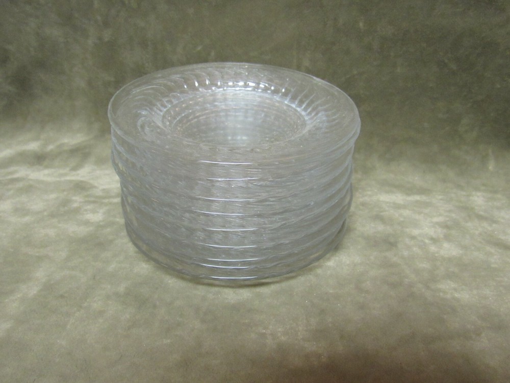 Rare Heisey Glass reverse Spiral Pattern 4-1/2