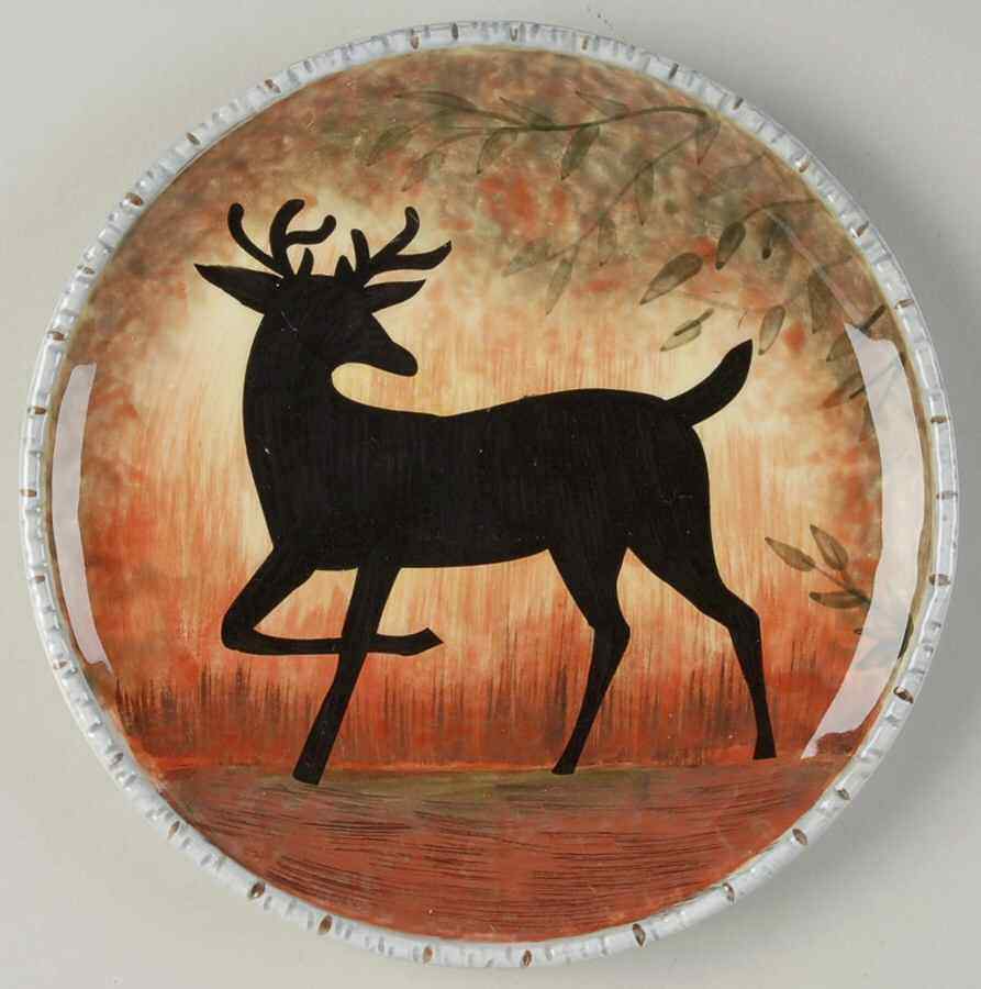 Certified International Wilderness Salad Dessert Plate 8379239