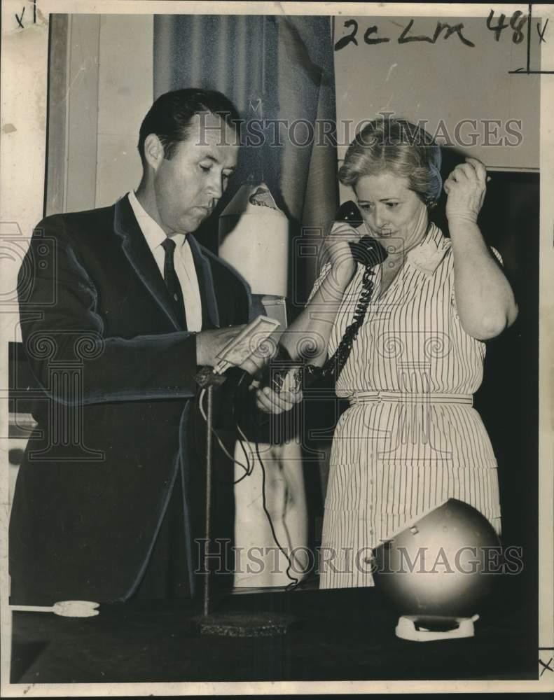 1963 Press Photo Science Workshop at Louisiana State University in New Orleans
