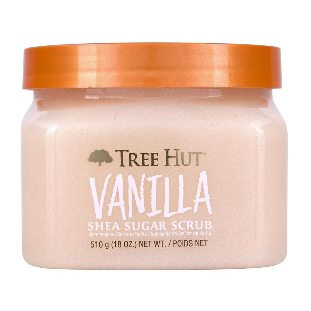 Tree Hut Shea Sugar Body Scrub Vanilla Exfoliating & Hydrating 18 oz
