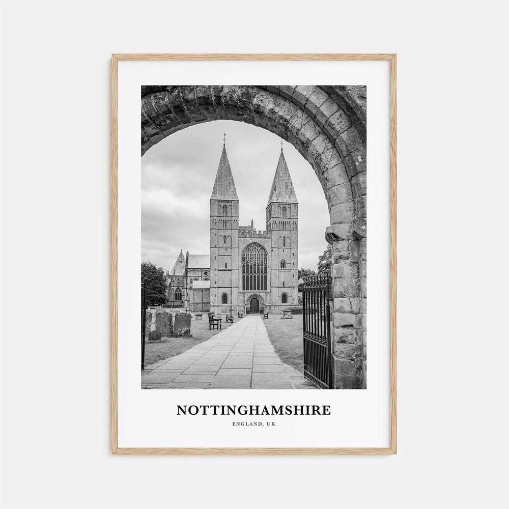 Nottinghamshire Wall Art Nottinghamshire Wall Decor Nottinghamshire Poster