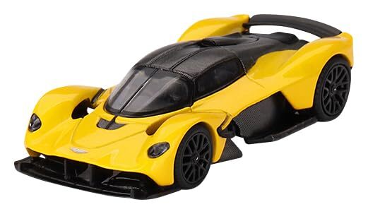 MINI GT 1/64 Aston Martin Valkyrie Sunburst Yellow Diecast Model