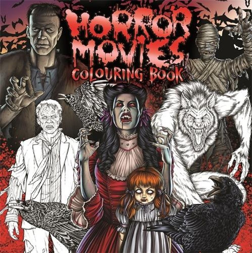 Horror Movies Colouring Book by Igloo Books Ltd Paperback Book