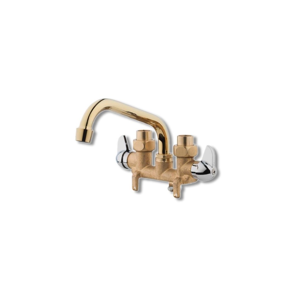 Homewerks Brass Two-Handle Bathroom Sink Faucet 3-3/8 in 3310-250-RB-B