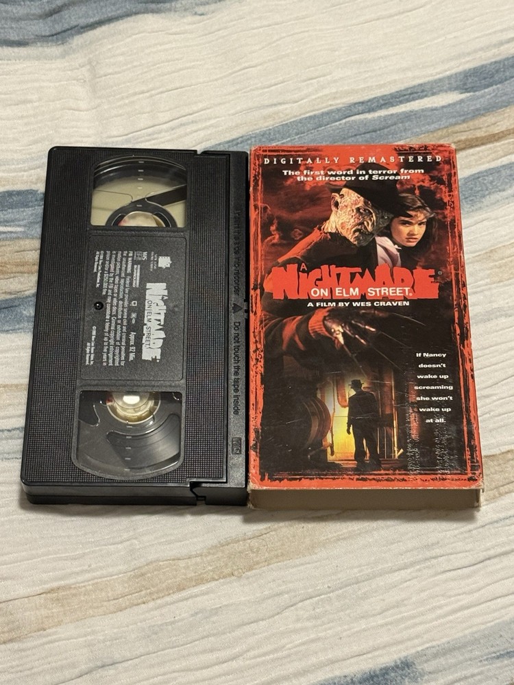 Nightmare on Elm Street VHS Digitally Remastered 1999 TESTED