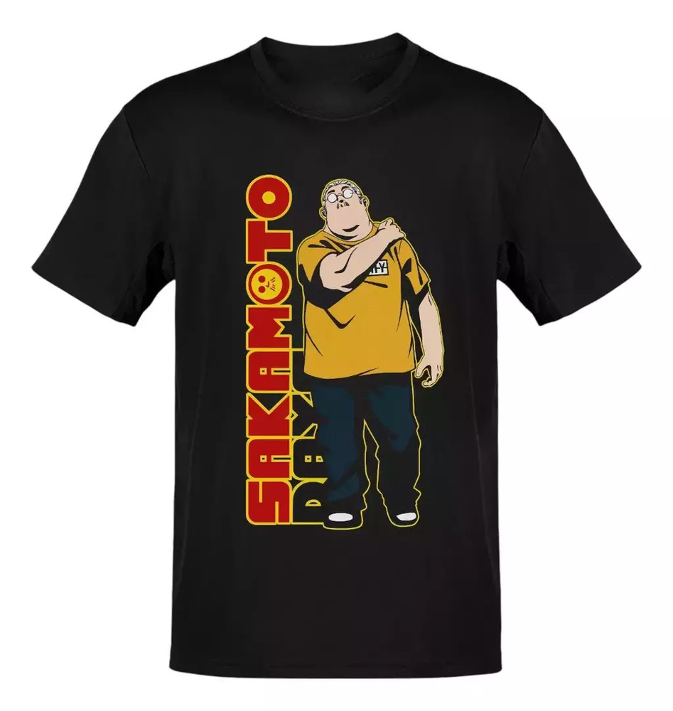 Anime Sakamoto Days Taro Sakamoto Yellow Li T-Shirt Size S-5XL, Gift For Friends
