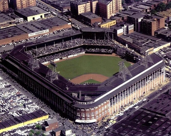 Ebbets Field, Brooklyn, Ny. Aerial View 8x10 PHOTO PRINT