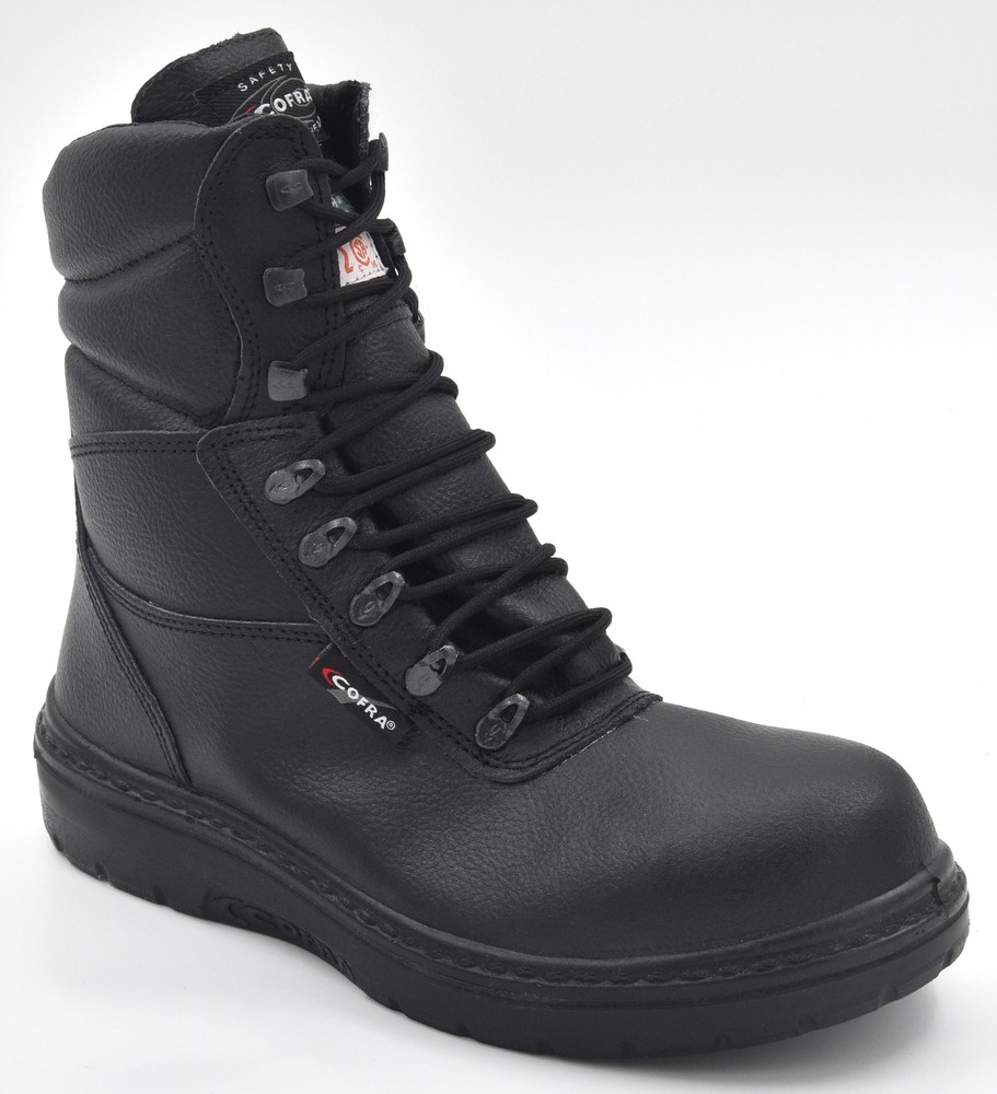 Cofra Mens US Road 8 Inch Safety Work Boots with Composite Toe 26720-CM0
