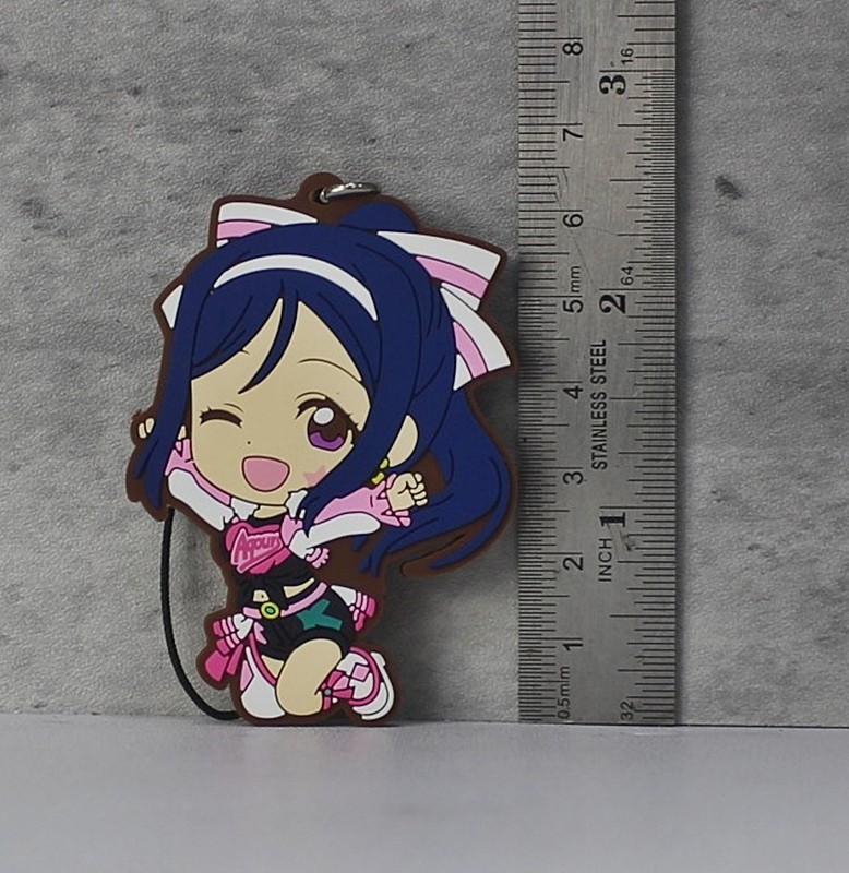 Bandai Love Live! Sunshine!! Kanan Matsuura Rubber Mascot Figure Keychain