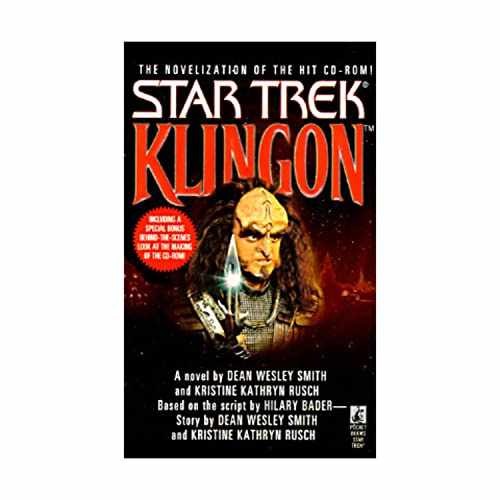 Klingon: Star Trek - Paperback, by Dean Wesley Smith; Kristine - Acceptable