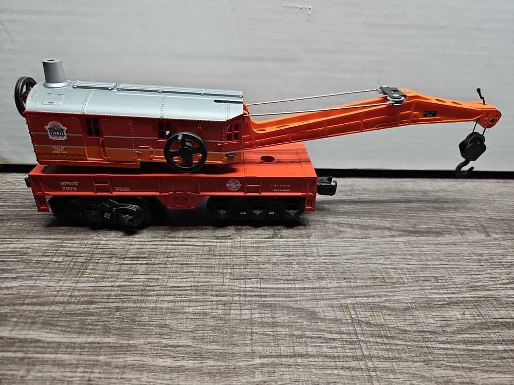 Lionel 52192 T.T.O.S. Southern Pacific Crane Car