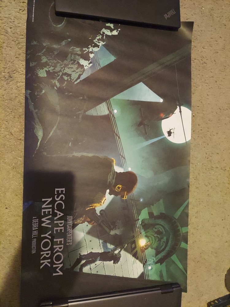 Escape From New York Steelbook Scream Factory/Shout  Xclusive Lithograph Poster