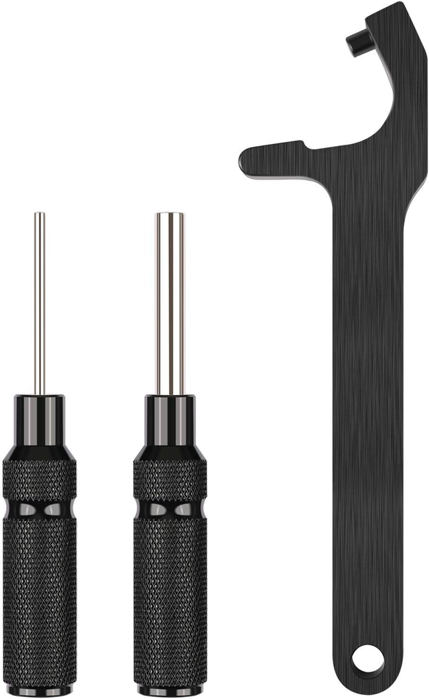 Glock All Metal Magazine Disassembly Tool Set with Armorers Punch and Front Sight Tool