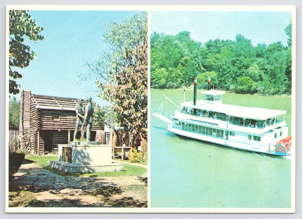 Nashville Tennessee~Captain Ann Paddlewheel~Fort Nashborough~Continental Pc