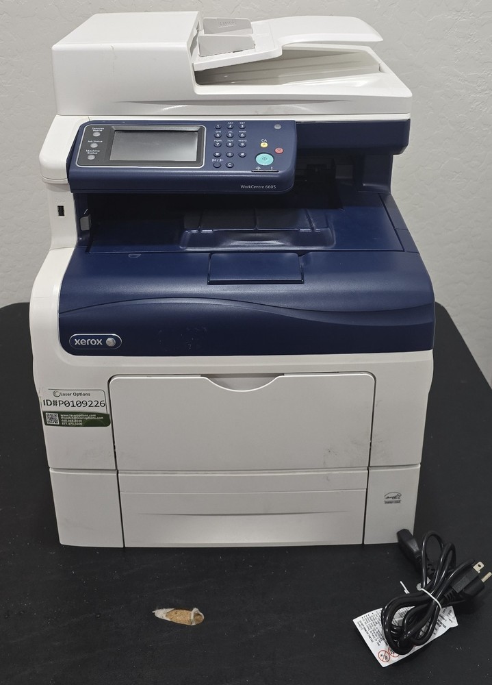 Xerox WorkCentre 6605 Color Laser Multifunction Network Color Printer - Tested