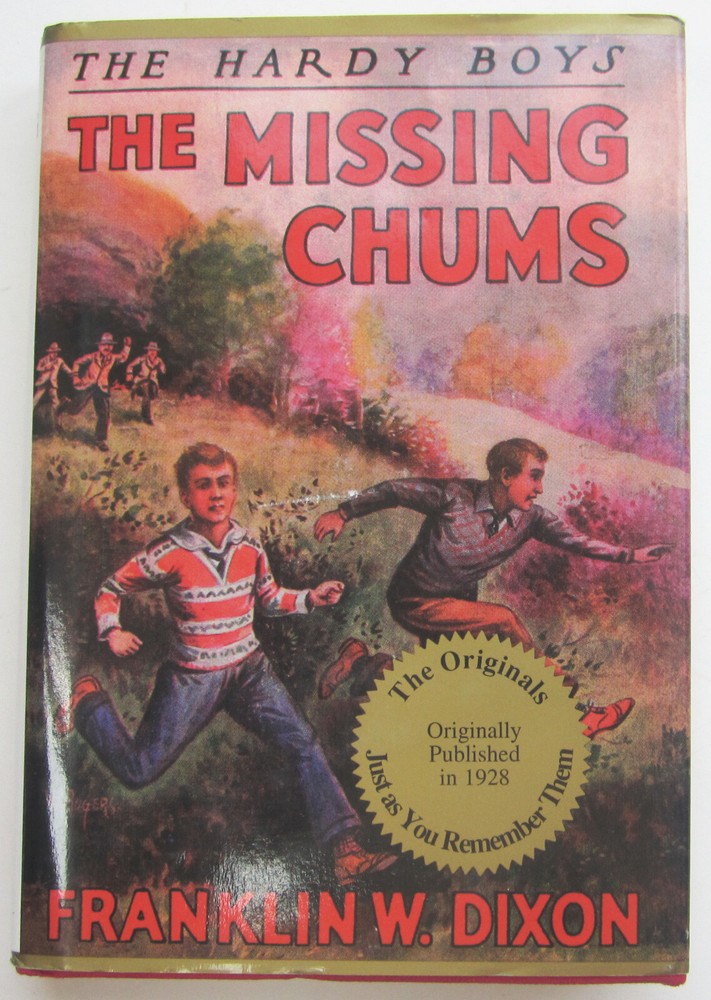 1996 Hardy Boys THE MISSING CHUMS Hardcover #4 Book Applewood Originals 4th NICE