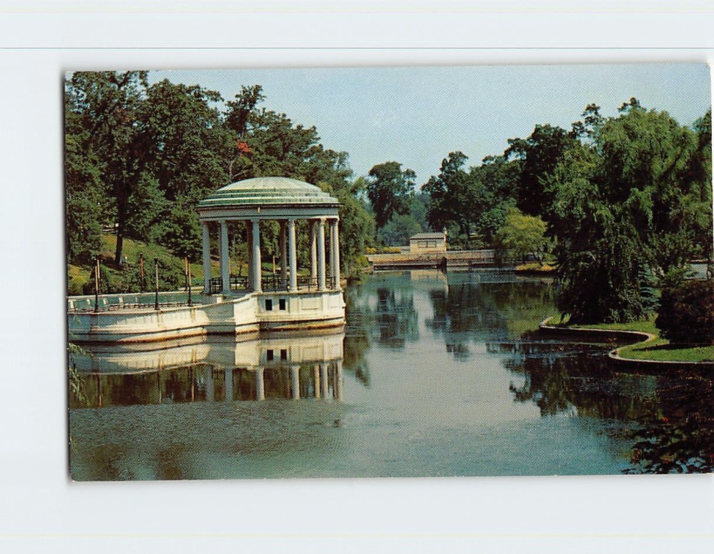 Postcard Roger Williams Park Providence Rhode Island USA